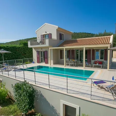 Sleeps 4 Pool Air Con Wifi Willa Fiskardo
