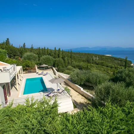 Sleeps 4 Pool Air Con Wifi Willa Fiskardo